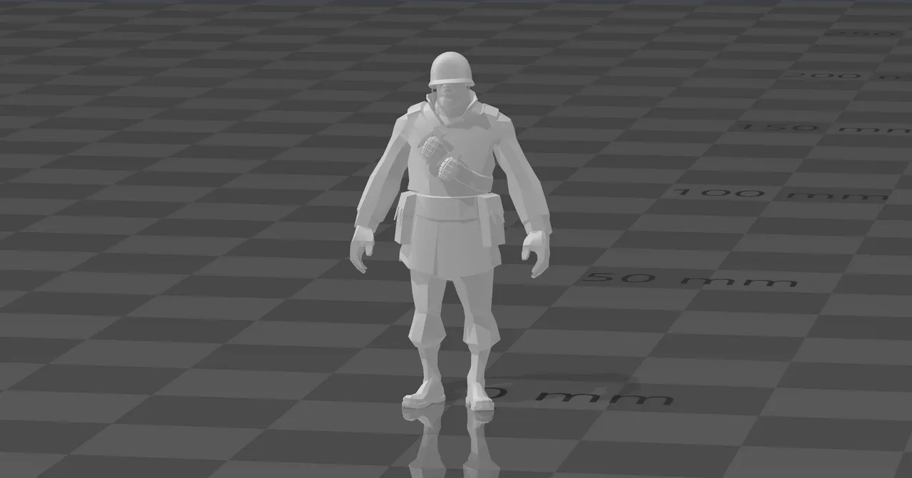 Soldier from TF2 by #1Primate | Download free STL model | Printables.com