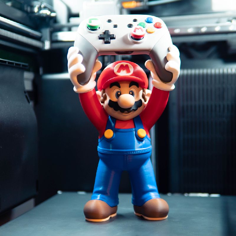 Super Mario Controller Stand - Switch Pro by theStonefox | Download ...