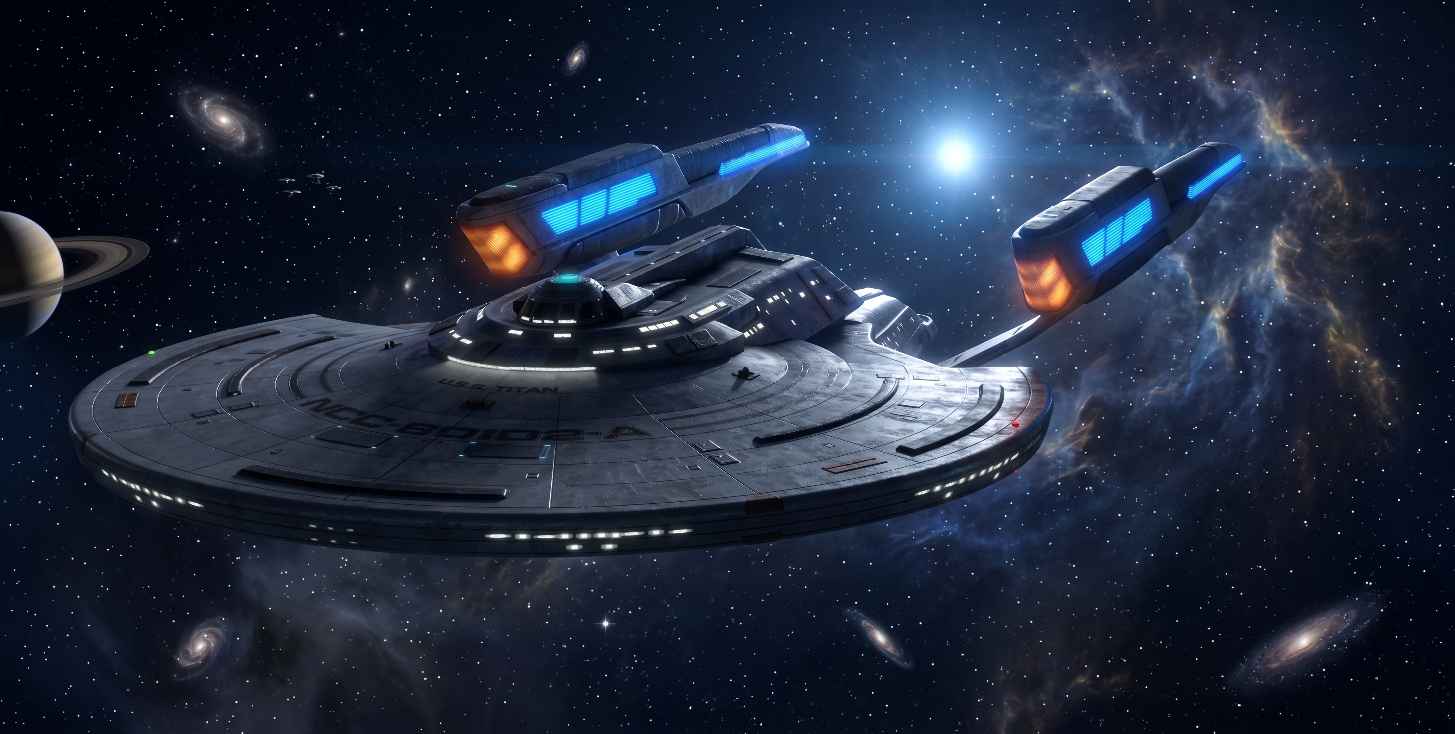 Star Trek Federation ship Titan-A Fleet Command stfc