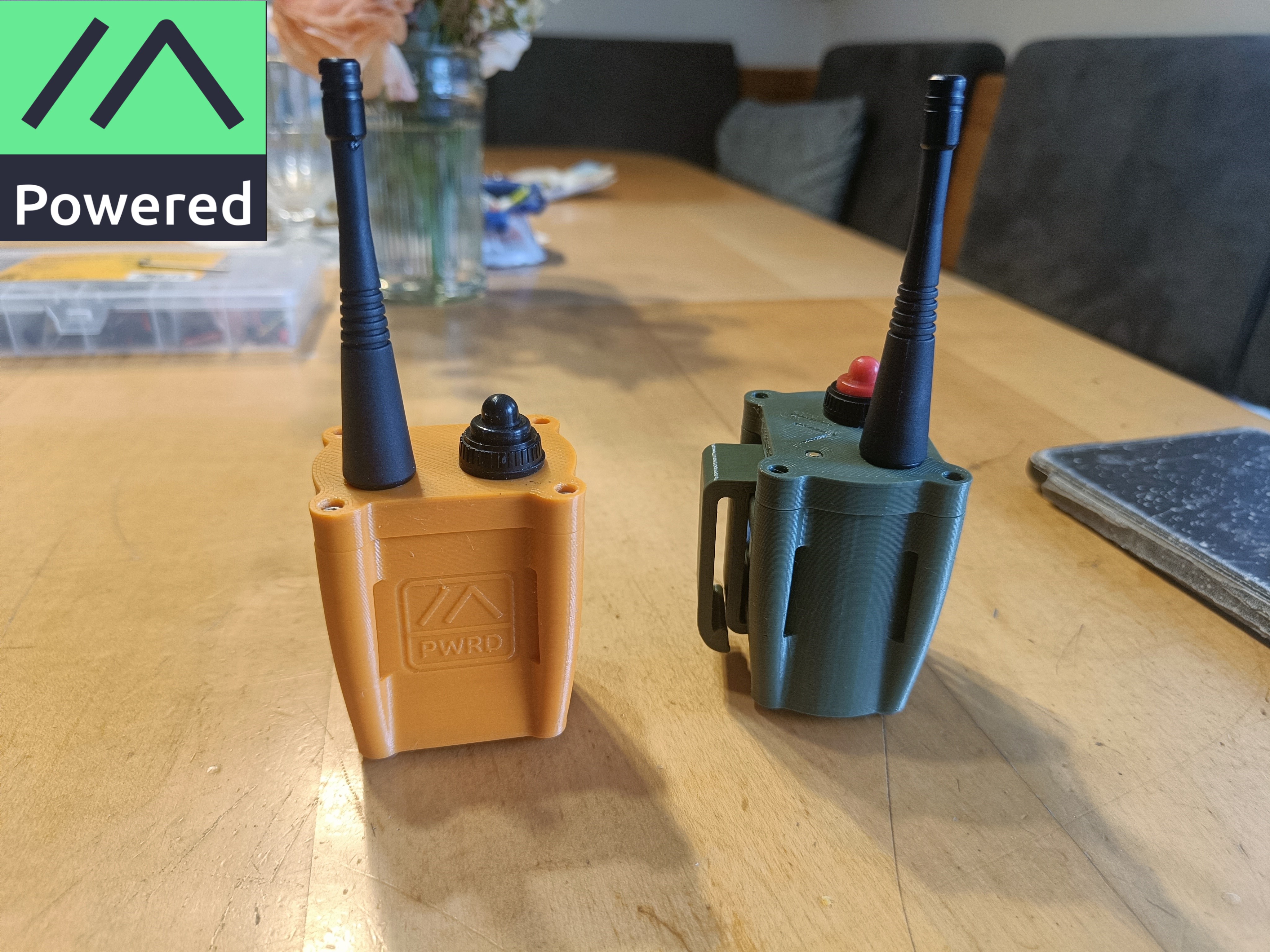 TacMesh Waterproof Enclosure Meshtastic powered