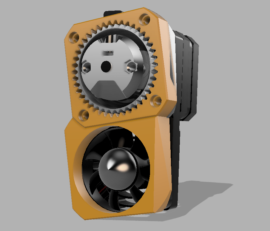 Printable Harmonic Drive gearbox MK4 Nextruder