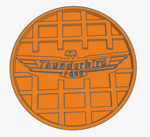 Ford and Shelby themed coasters with holder