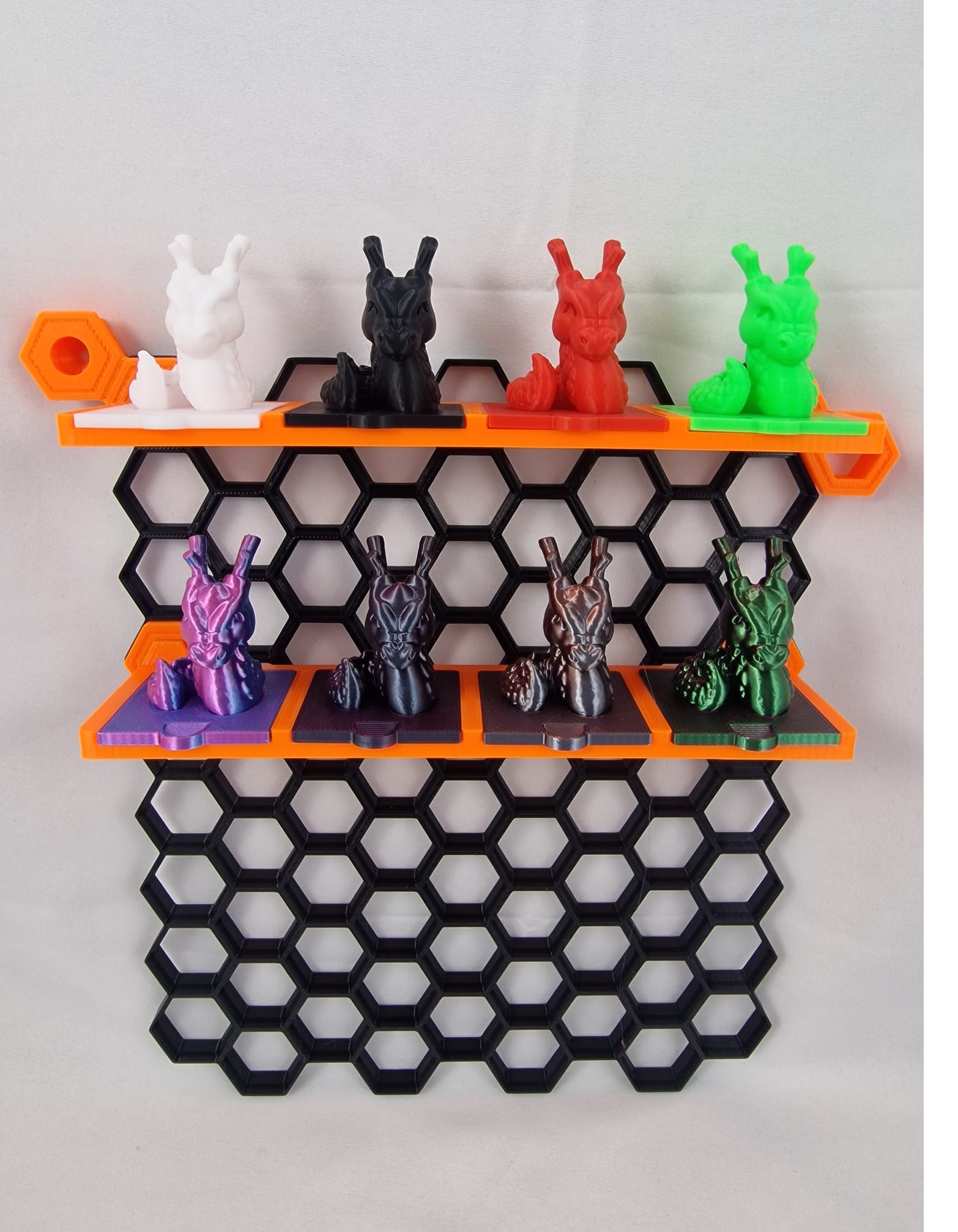 Cali Dragon Honeycomb Storage Supportless and real 6mm Holes / Minimalistic friction fit