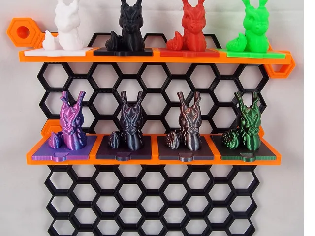 Cali Dragon Honeycomb Storage Supportless and real 6mm Holes / Minimalistic friction fit