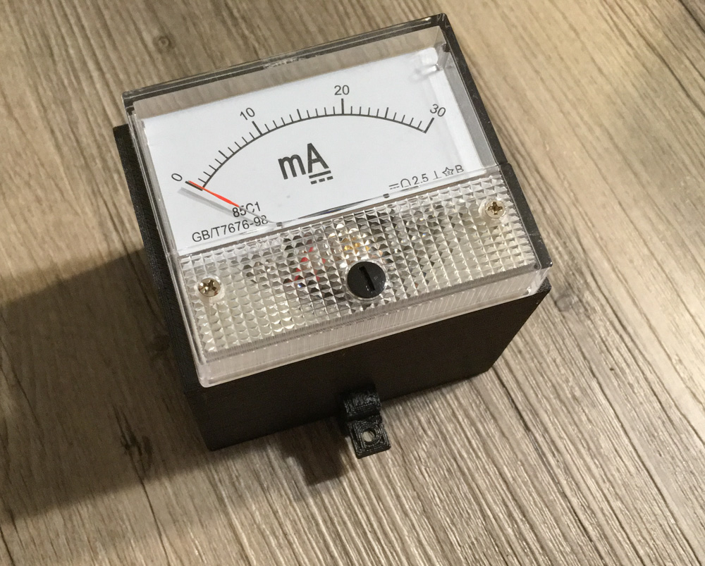 85C1-A Ammeter Case -- for K40 laser or other applications