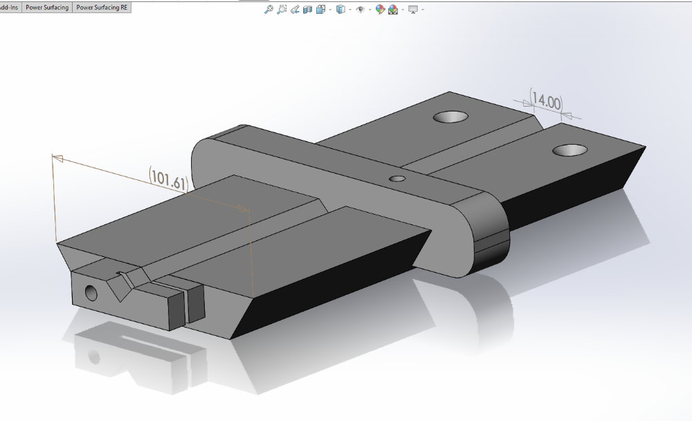 Jewellery / Jewelry tube cutting jig by Neil Ramsay Download free STL