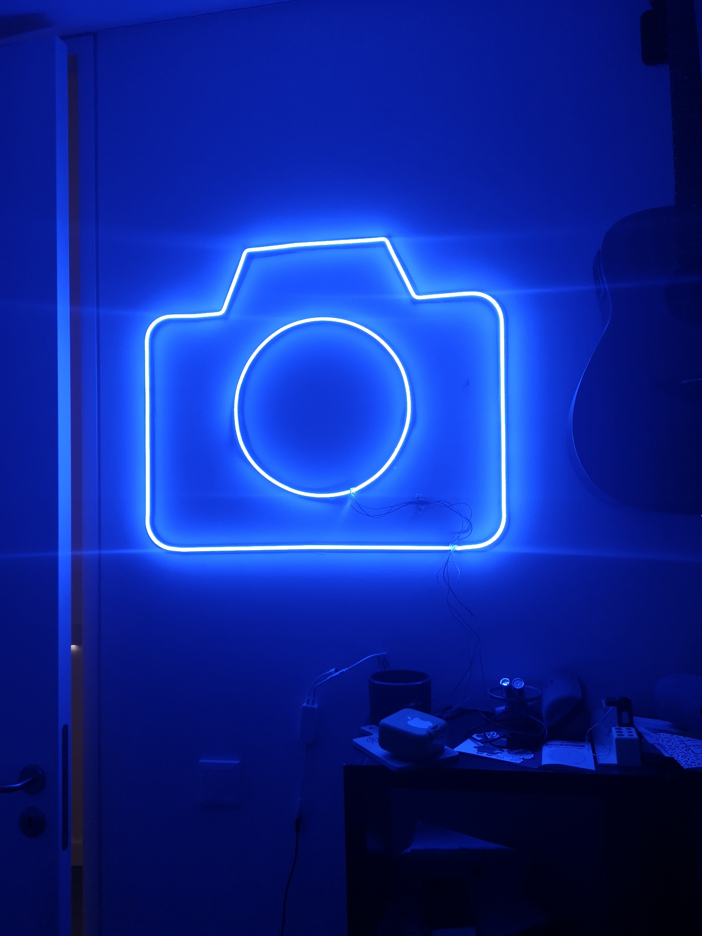 Camera neon led light by wannes333 Download free STL model