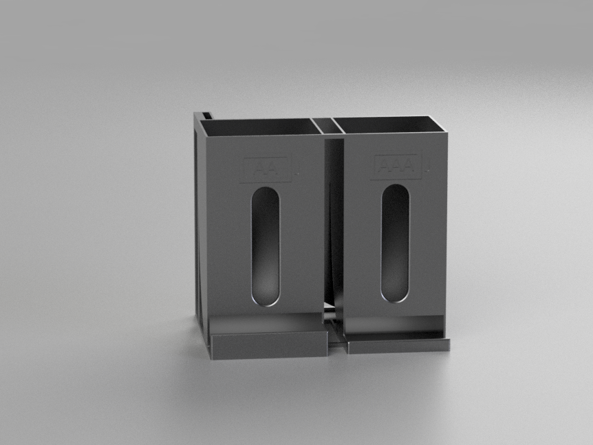 Battery Box The Ideal Battery Dispenser by 3D Druck MLP Download