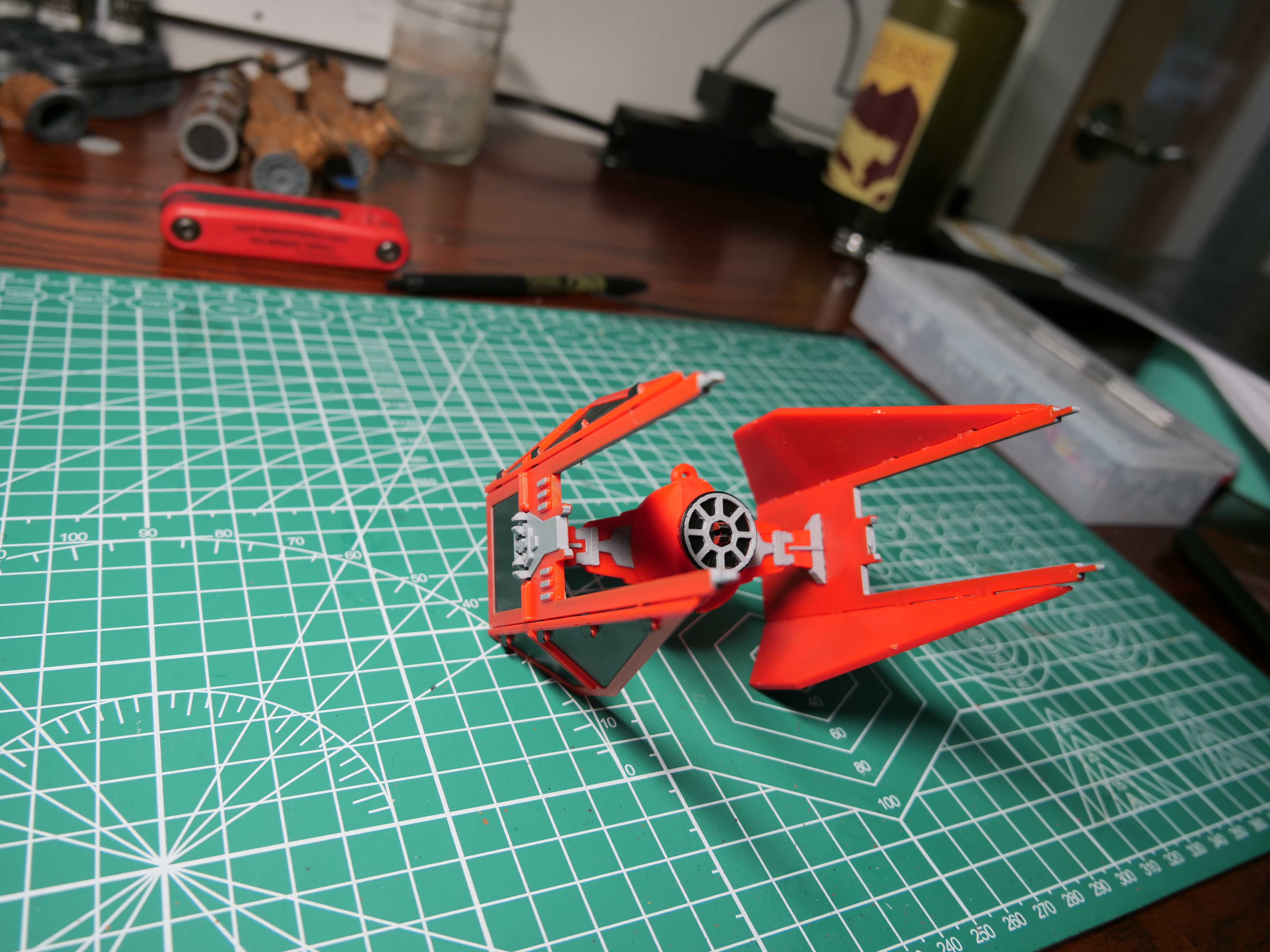 Major Vonreg's Tie interceptor