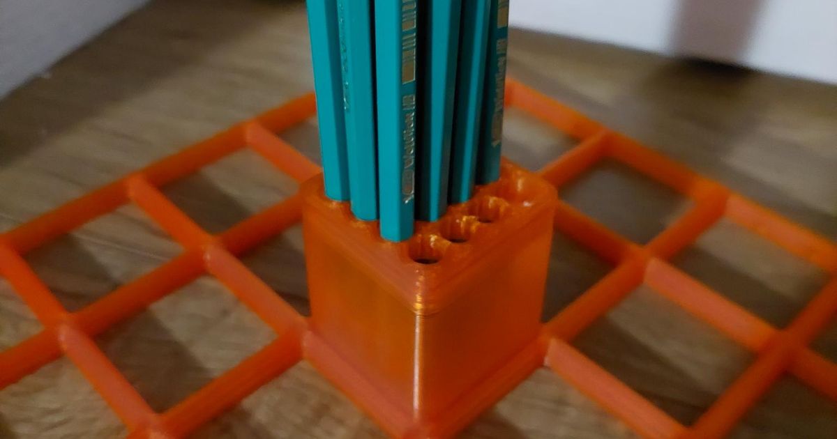 Gridfinity pencil holder 1x1 by SuperNitram Download free STL model