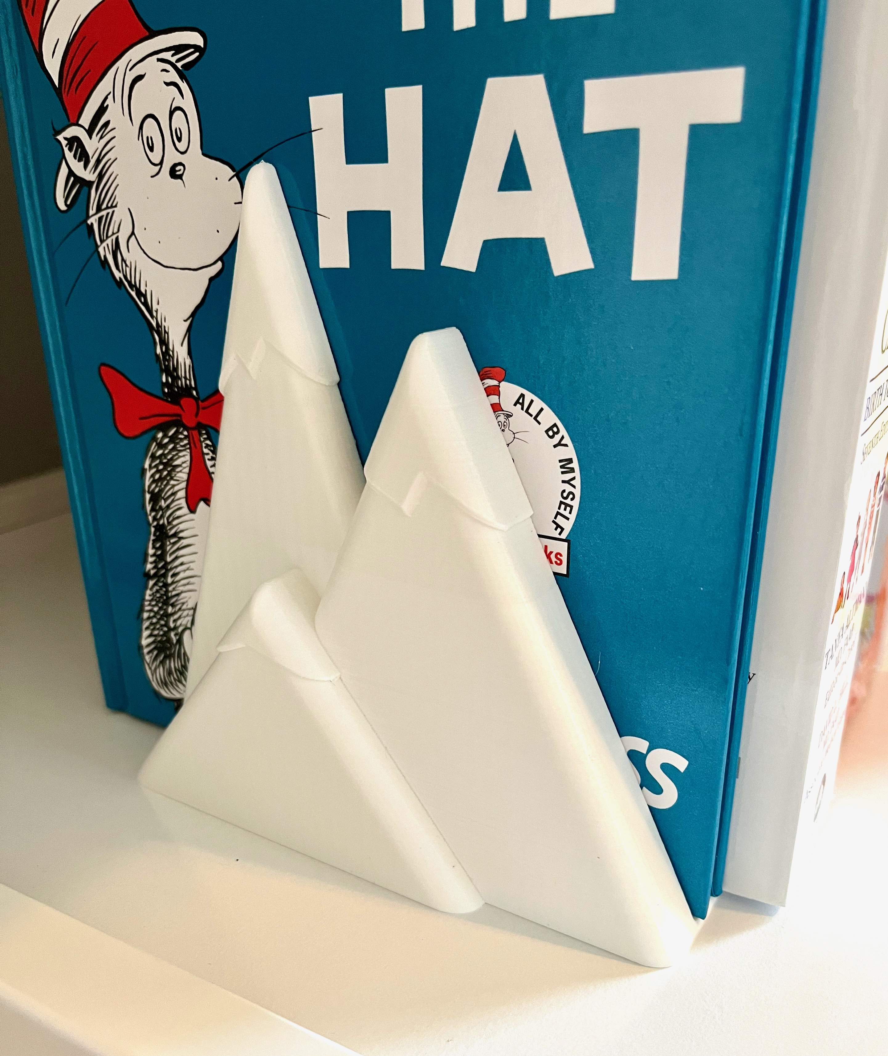 Snowcap Mountains Bookend