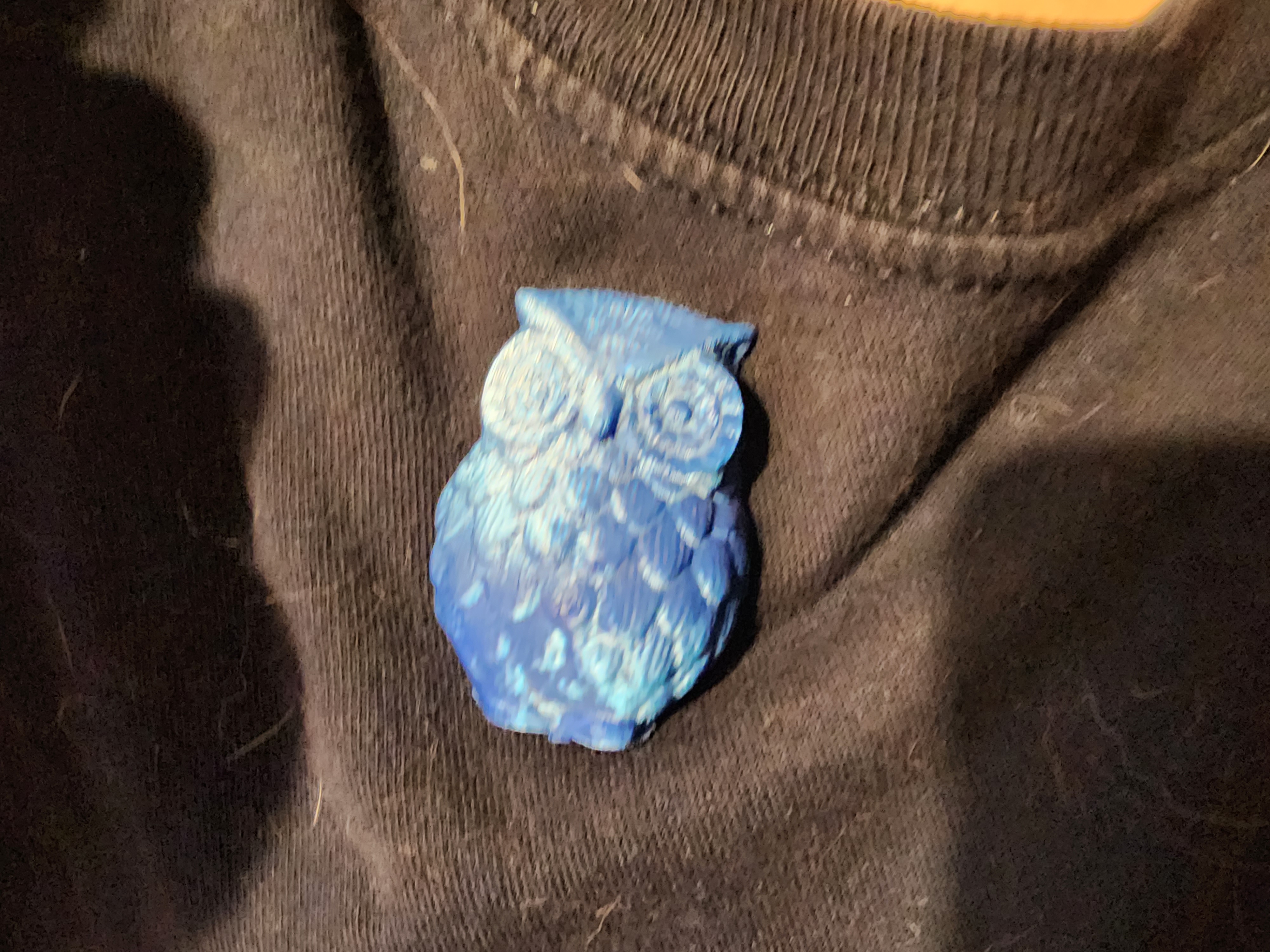 Owl brooch