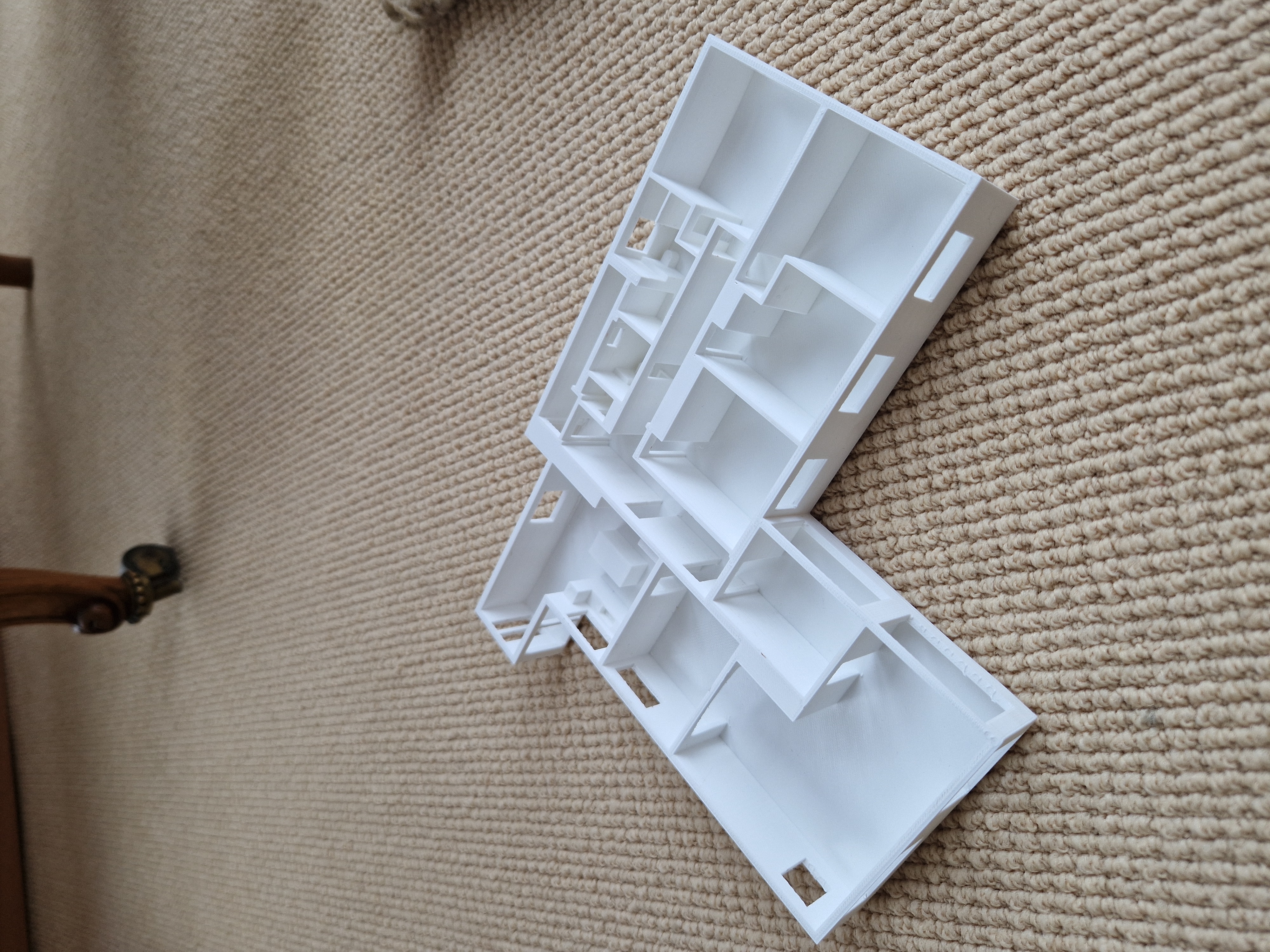 My house layout ( 1:100 scale)