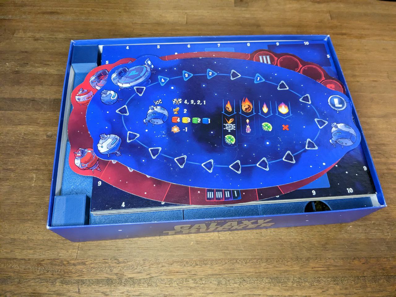 Galaxy Trucker - Game Insert / Organizer by Ele Morelli | Download free