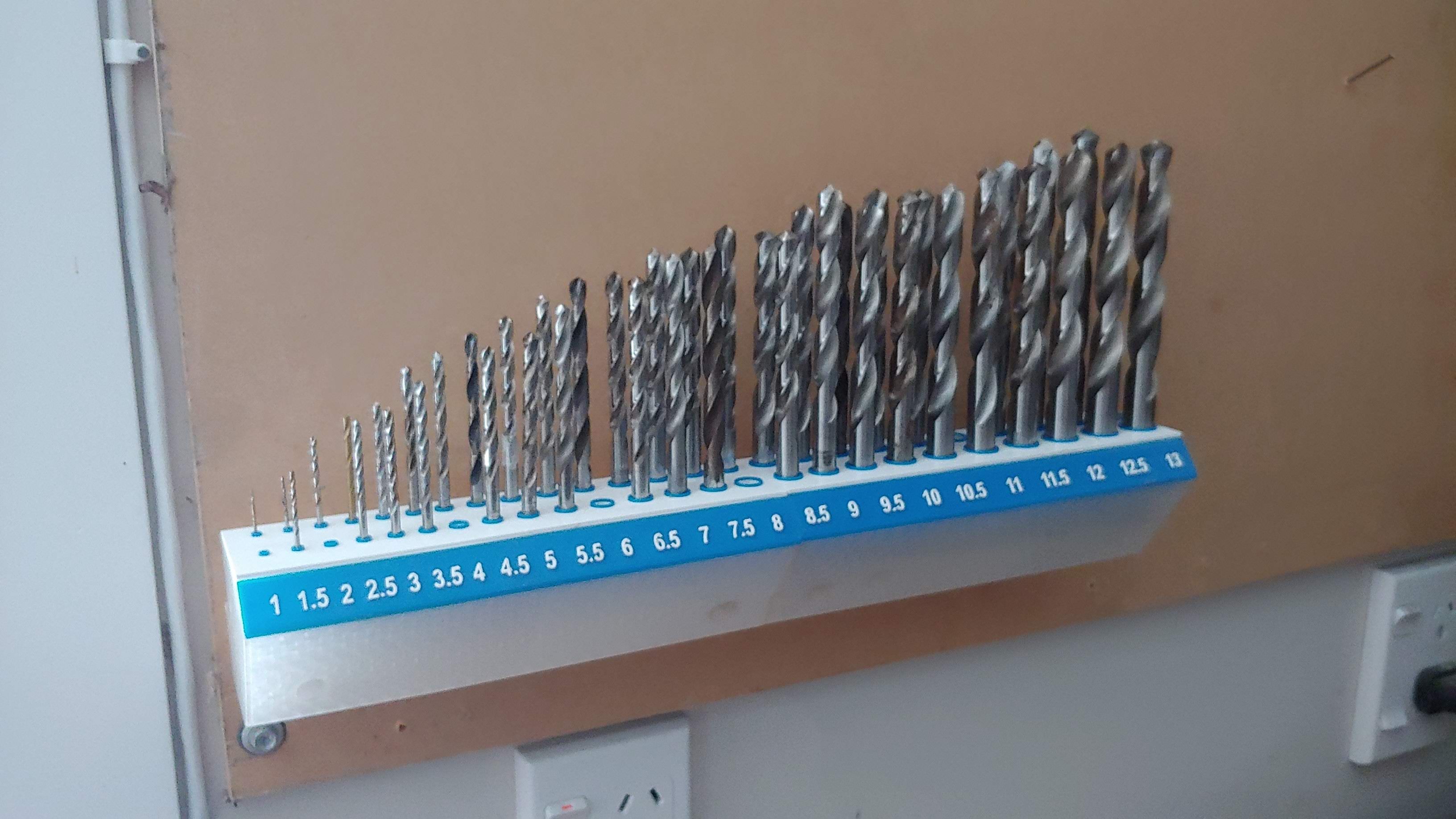 Double-Row Metric Drillbit Holders 1 - 13 mm