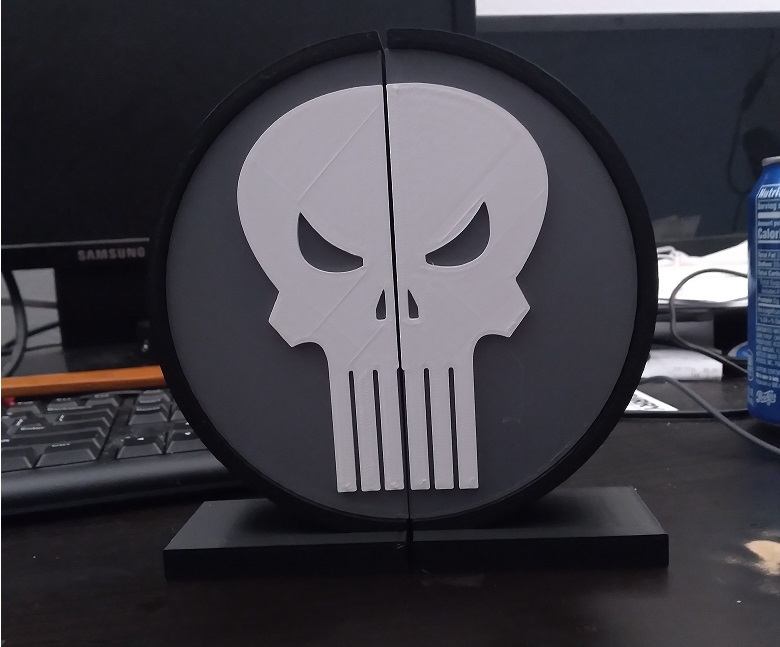 Punisher Bookends