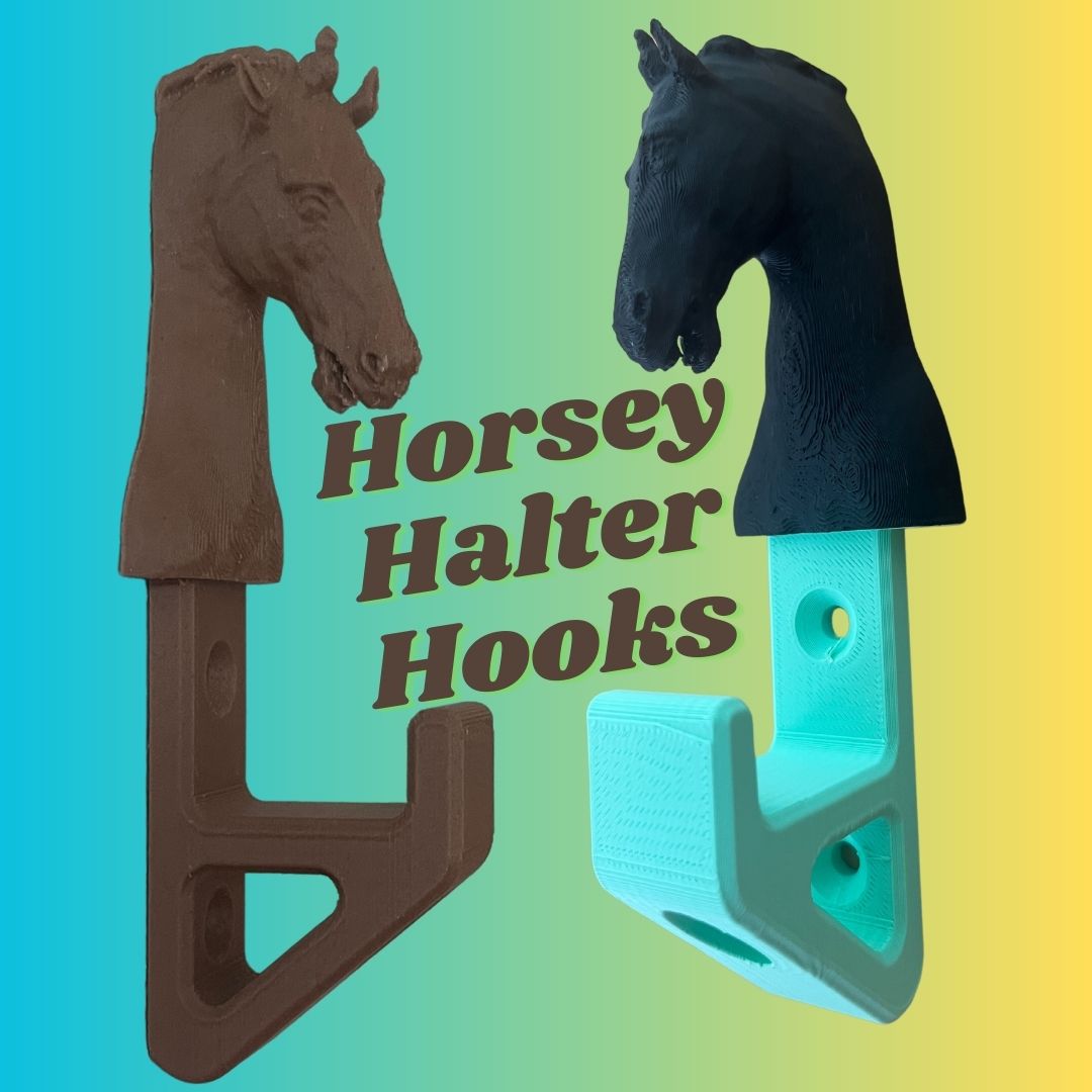 Horsey Halter Hook by Pryntr Download free STL model