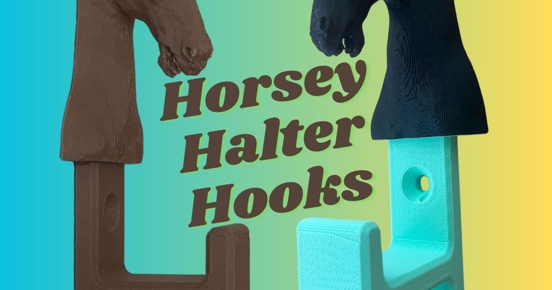 Horsey Halter Hook by Pryntr Download free STL model