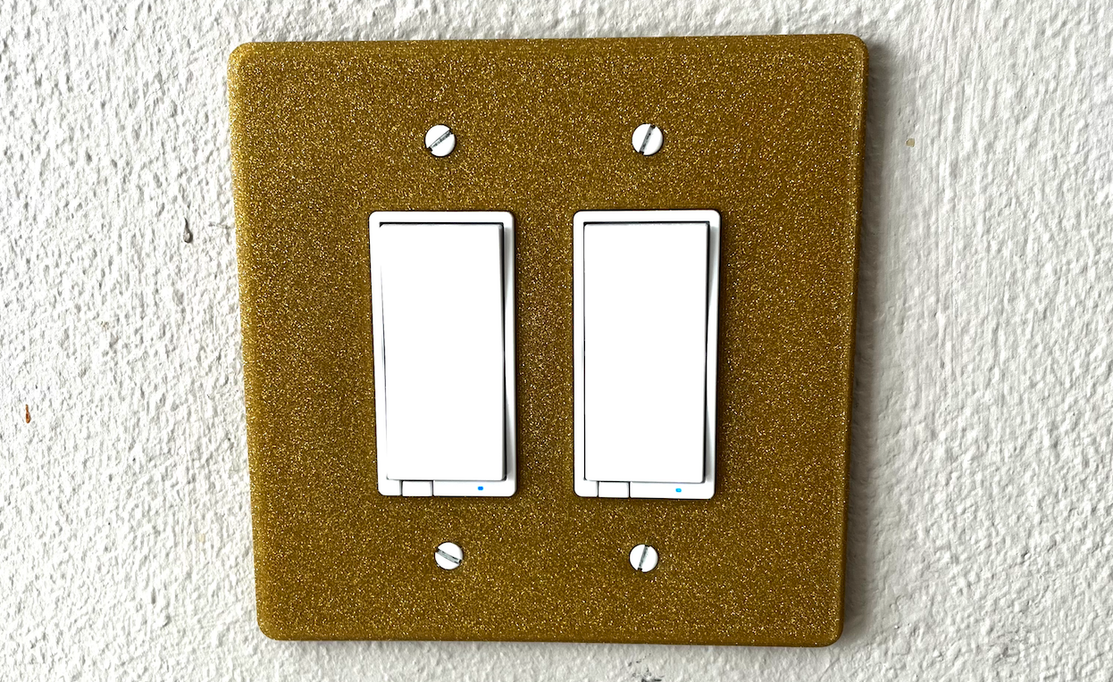 Light Switch Plate - Dual Rocker Switch Plate / Cover