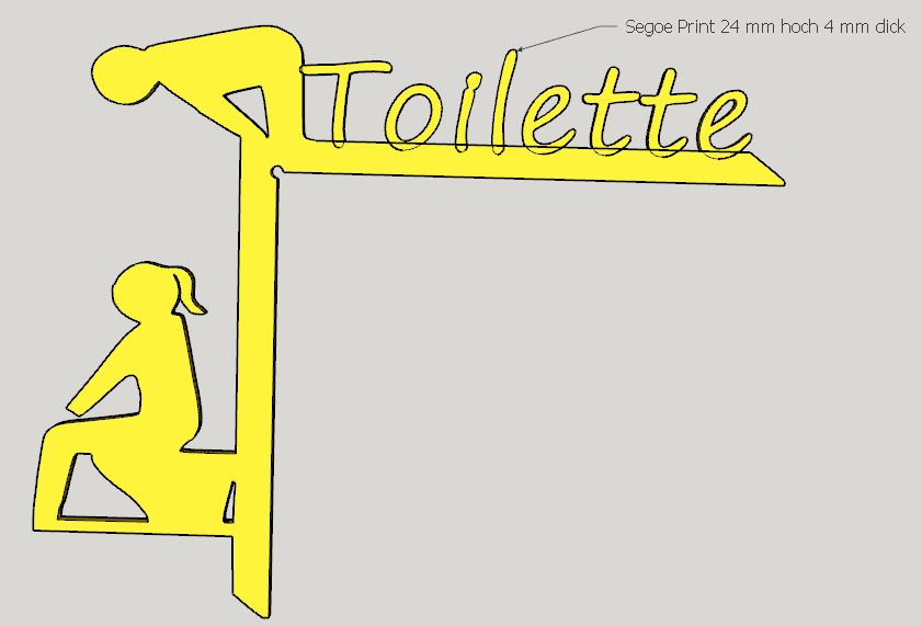 Remix of Room door trim corner Toilet 3 by tom Download free STL