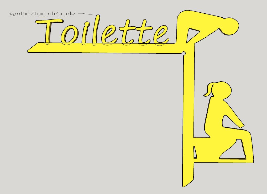 Remix of Room door trim corner Toilet 3 by tom Download free STL