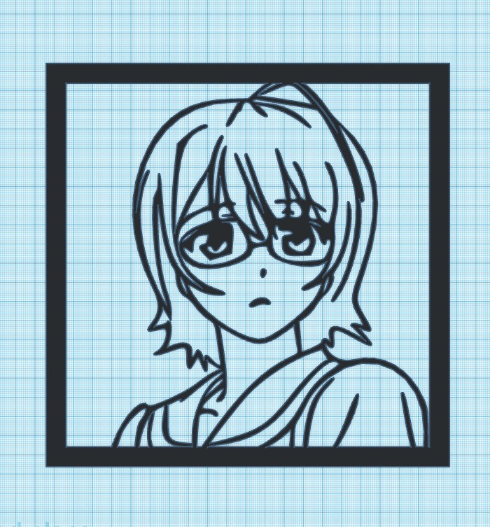 NAO YORIHIME FRAMED PORTRAIT