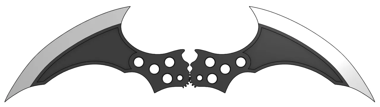 Batarang - Batman Arkham Knight by MrWEB Almeria | Download free STL model  