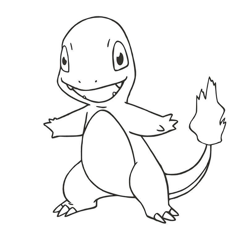 Salameche - Charmander Art by Juli3n | Download free STL model ...