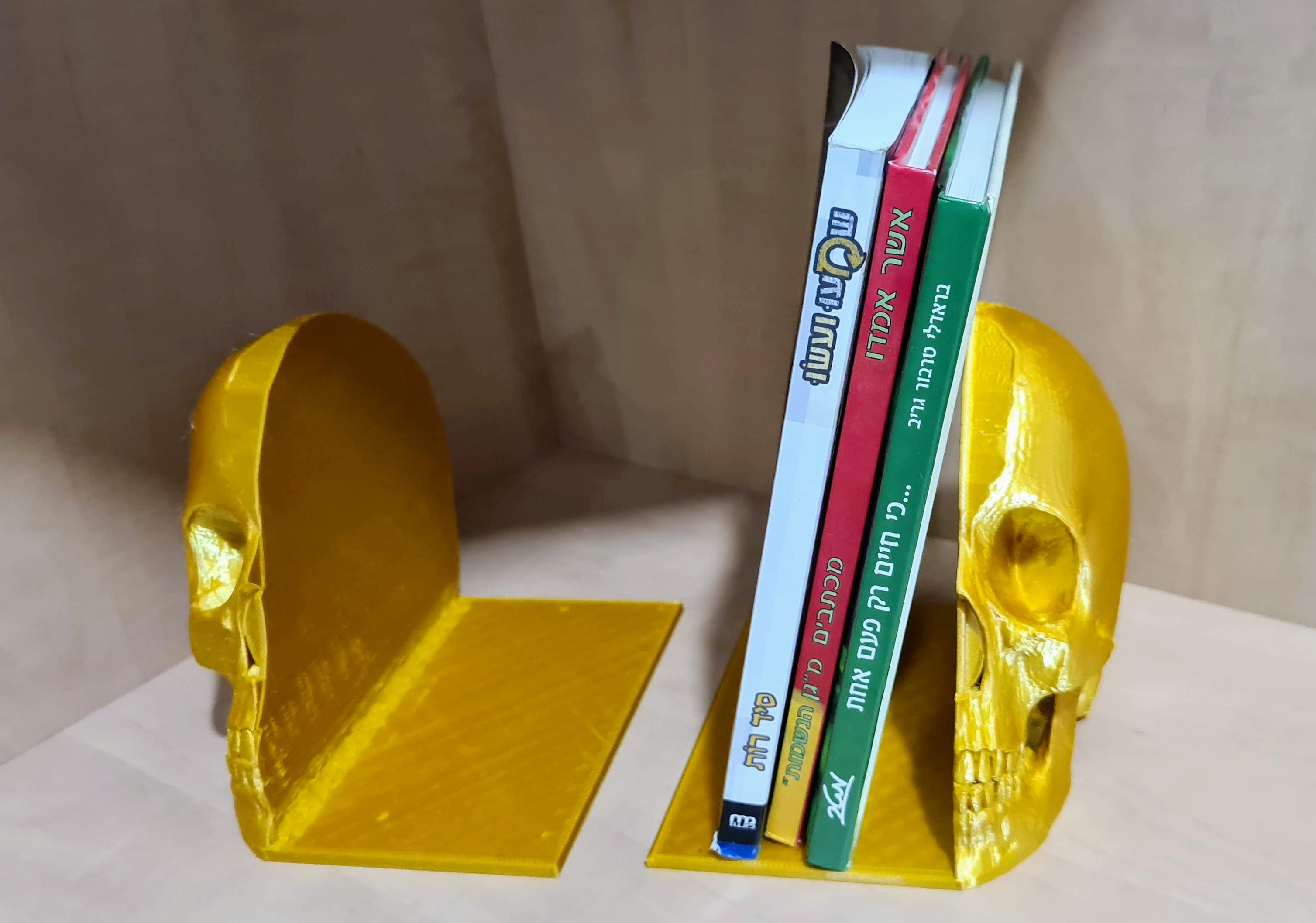 Skulls Bookends By 3do Design Download Free Stl Model