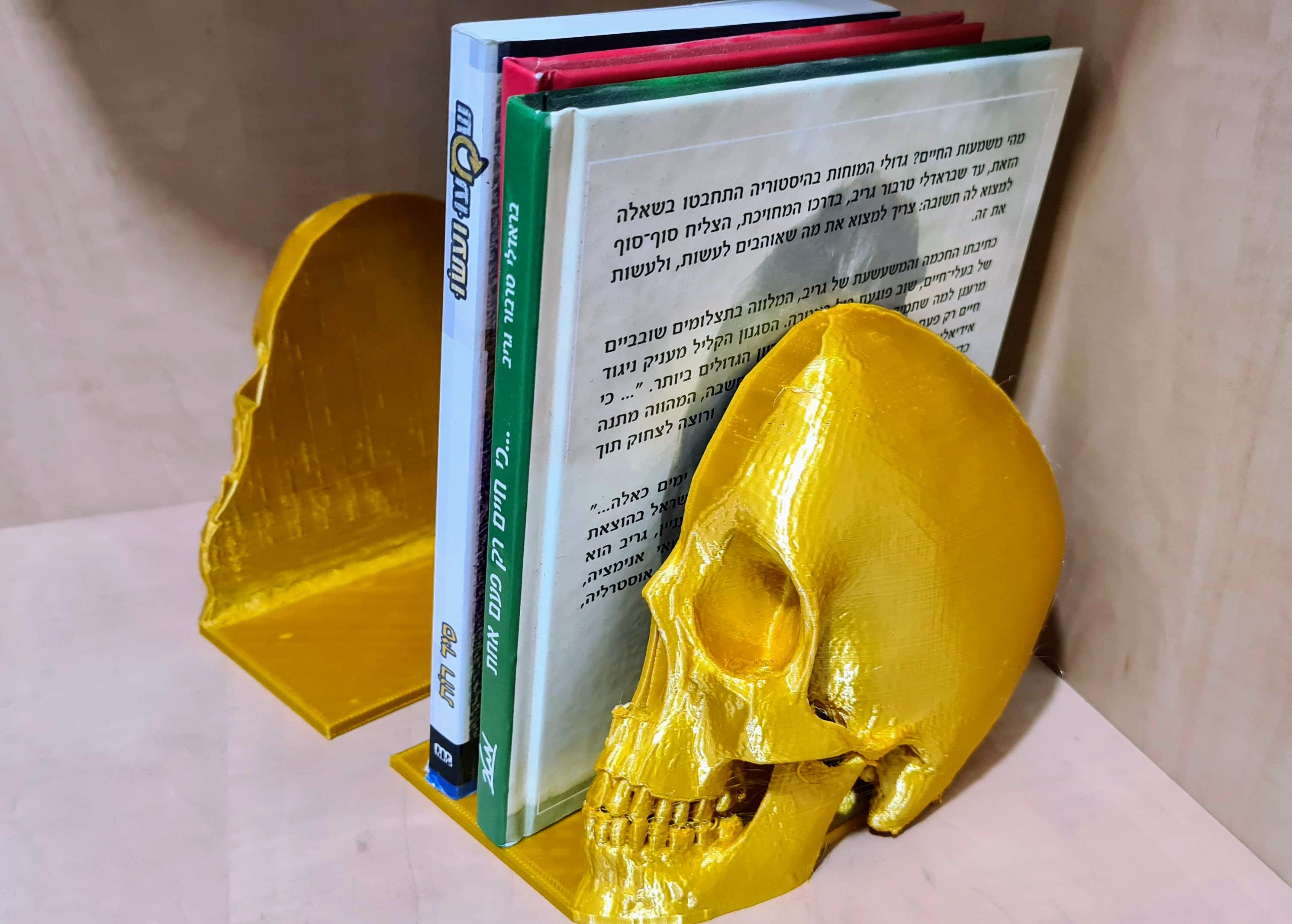 Miniatura 4 do modelo 3D Skulls Bookends