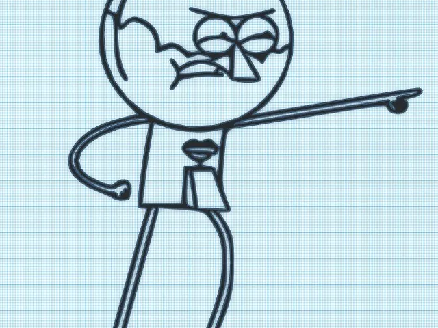 BENSON - REGULAR SHOW - WALL ART
