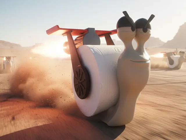 TURBO Rocket Expansion Set for Toilett Roll Snail