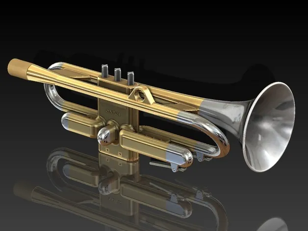 PrusaPet ---- Full Size Working Trumpet by Rooster | Download free STL ...