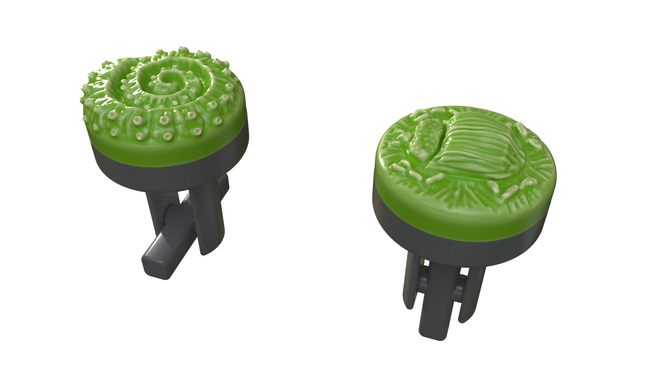 Modular Interchangeable Design Cufflinks