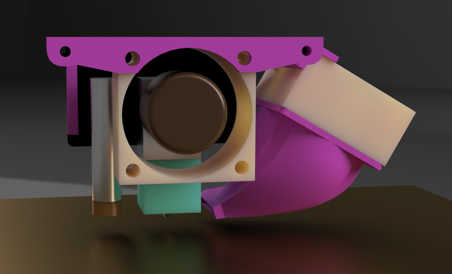 Anycubic Kobra Go Print Head Frame von Jacques Faucher Kostenloses