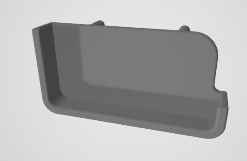 Miniatura 2 do modelo 3D Panic Playdate Skadis Mount