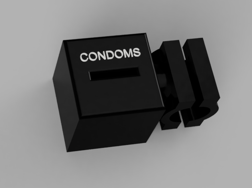 Donate For Condoms by Matthes Neumann Download free STL model