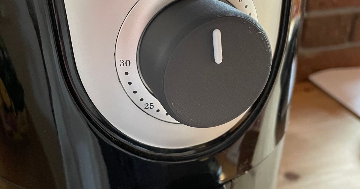 Ambiano Air Fryer Knob by Mich21050 Download free STL model