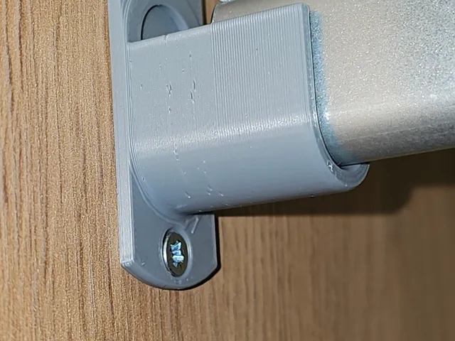 clothes rail holder extended / Halter Kleiderstange verlängert