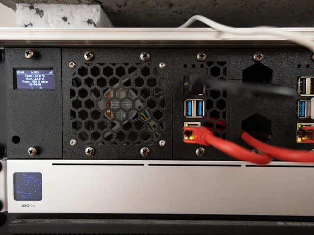 Modular 2U 19" Rack Panel