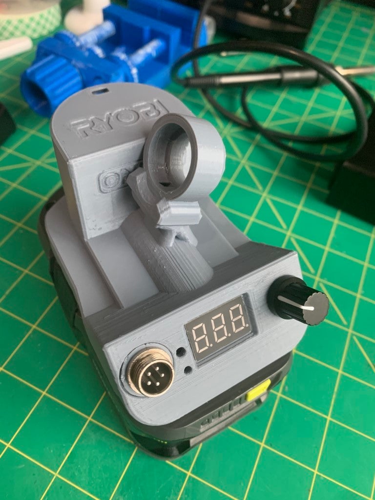 Hakko T12 & Ryobi Soldering Station by amd989 Download free STL model