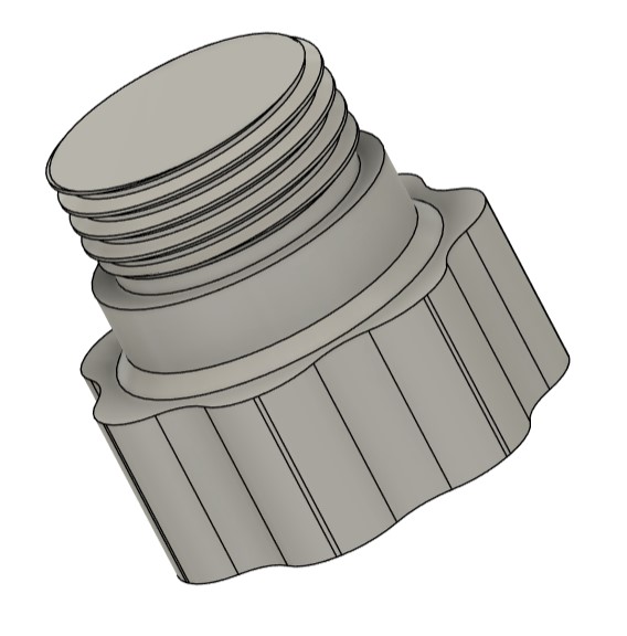 Intex Aerator Plug by Old Curmudgeon | Download free STL model 