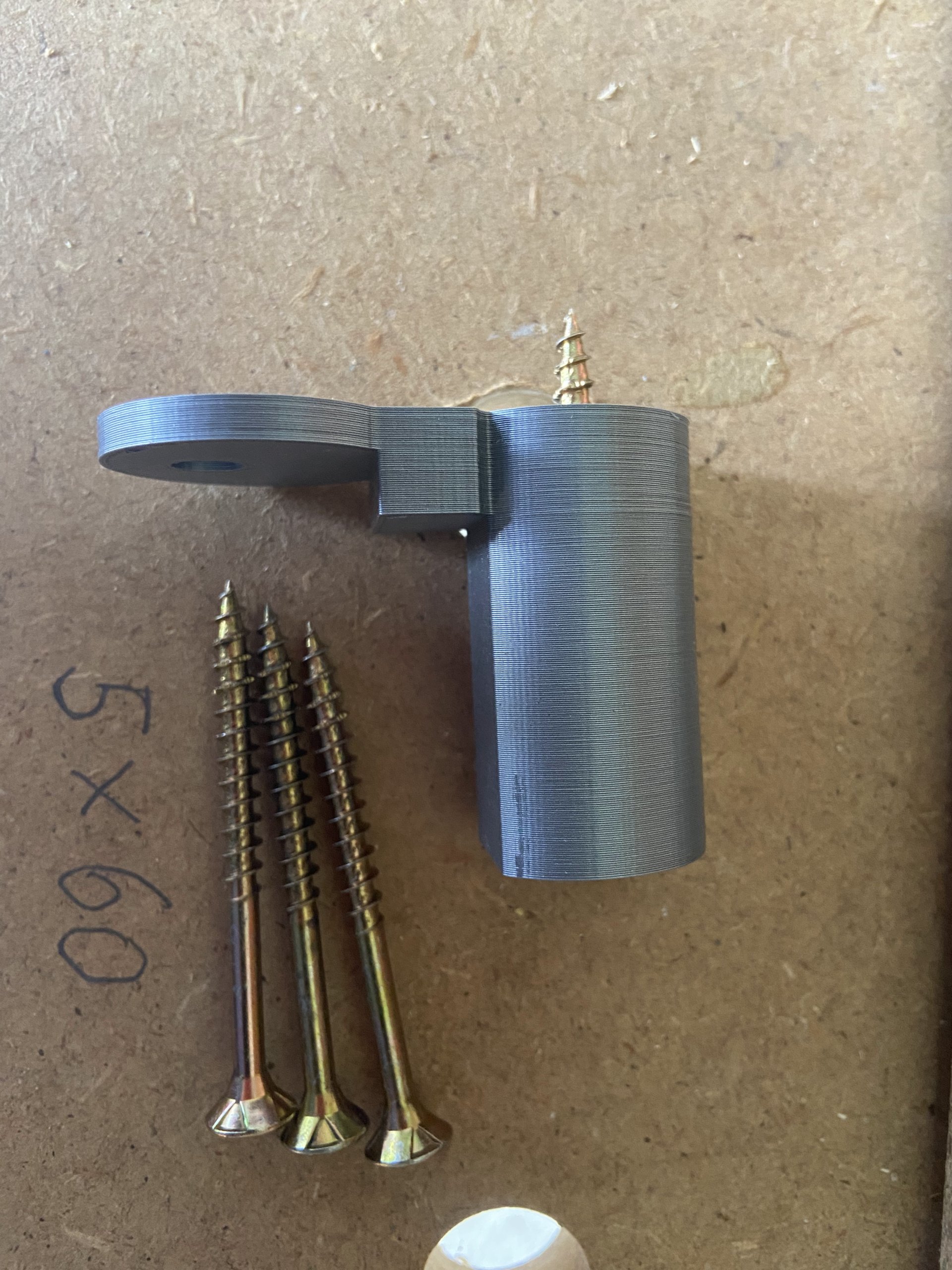 Miniatura 4 do modelo 3D Xtool riser base M1 pied de fixation