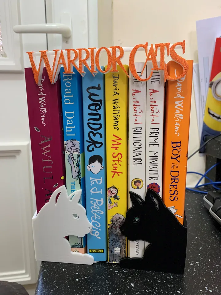 Cat bookends /Warrior Cats series by 4kicks, Download free STL model