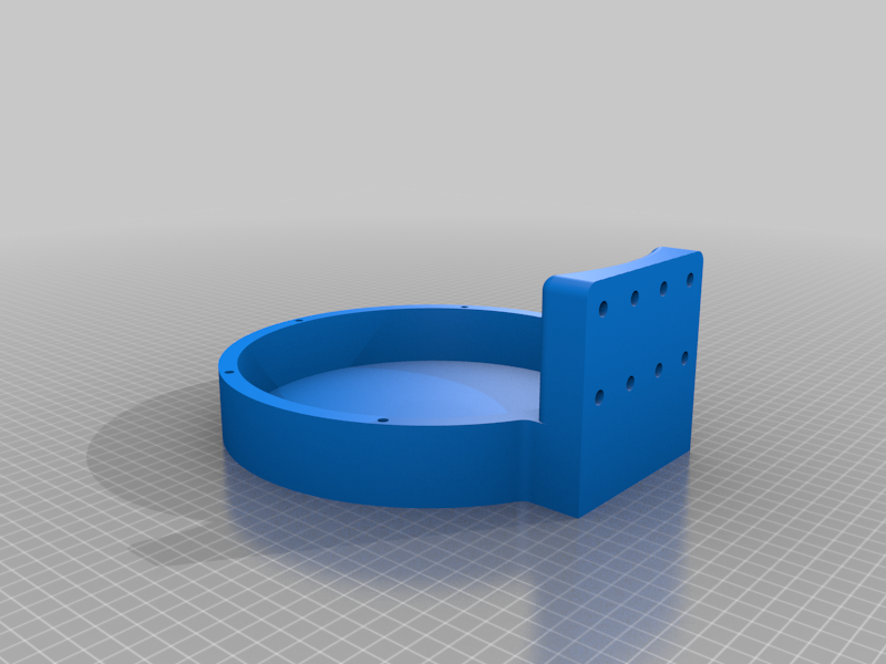 8 inch Telescope Mirror Mount by Dee Download free STL model