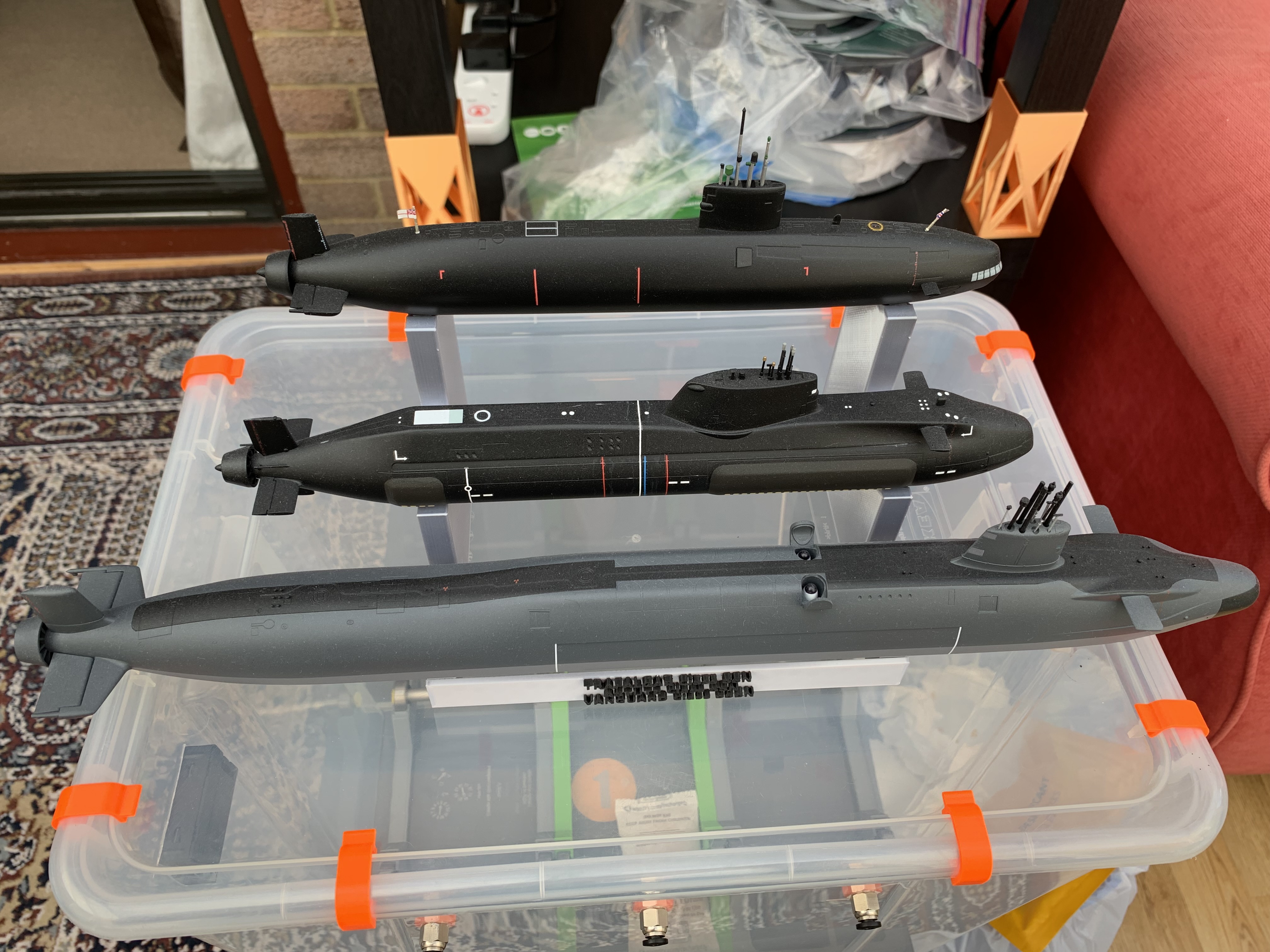 3 Tier Model Submarine Stand