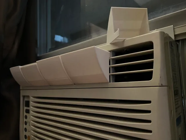 Air Deflectors for an LG LW6012ER A/C