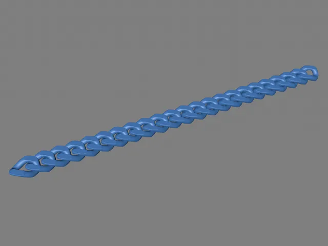 cuban link keychain