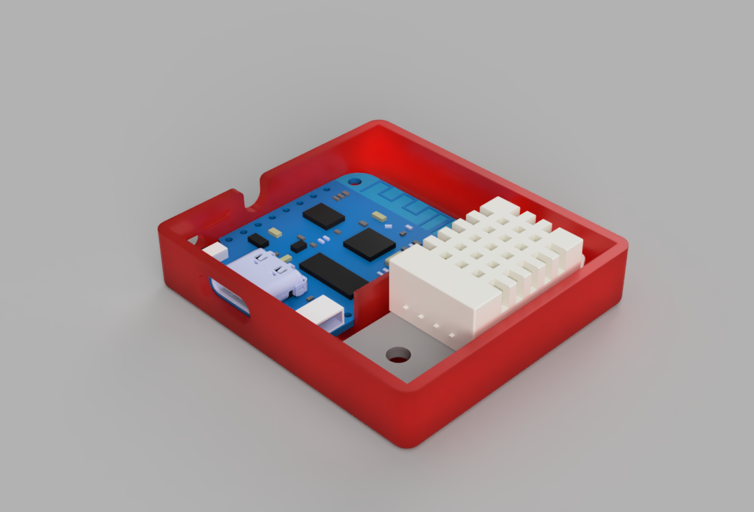 Wemos d1 mini v4 dht22 box by petr dobry download free stl model