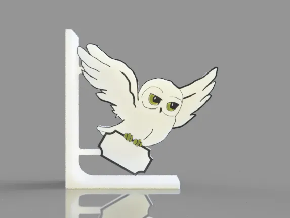 Harry Potter Customizable Hedwing bookend multicolor